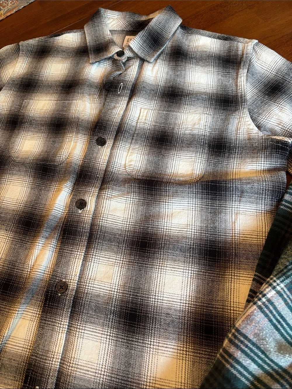 GAP Kids Plaid Button-Up Shirts Duo